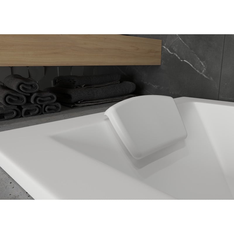 Mexen M08 zagłówek wannowy, biały - 55008-00