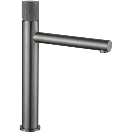 Mexen Elba One bateria umywalkowa wysoka, gun gray szczotkowany - 74111-66