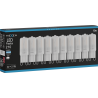Mexen Aura 10x żarówka LED G9, 2W, Zimna - 6500K, 210 lm - L120-G9-0265-01x10