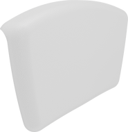 Mexen M08 zagłówek wannowy, biały - 55008-00