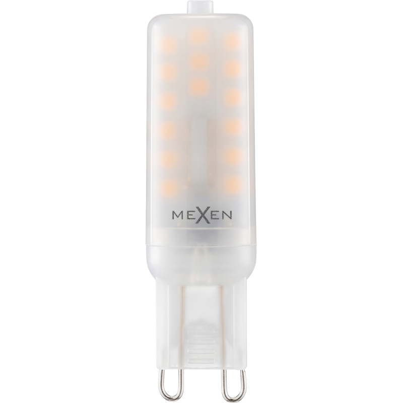Mexen Aura 10x żarówka LED G9, 3W, Neutralna - 4000K, 310 lm - L120-G9-0340-01x10