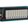 Mexen Aura 10x żarówka LED G9, 6W, Ciepła - 3000K, 660 lm - L121-G9-0630-01x10