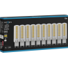 Mexen Aura 10x żarówka LED G9, 7W, Ciepła - 3000K, 950 lm - L121-G9-0730-01x10