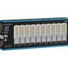 Mexen Aura 10x żarówka LED ściemnialna G9, 3,5W, Neutralna - 4000K, 410 lm - L122-G9-0340-01x10