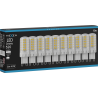 Mexen Aura 10x żarówka LED ściemnialna G9, 5W, Neutralna - 4000K, 520 lm - L122-G9-0540-01x10