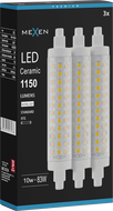Mexen Vega 3x żarówka LED ściemnialna R7S, 10W, Neutralna - 4000K, 1150 lm - L125-R7S-1040-02x03