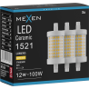 Mexen Vega 3x żarówka LED ściemnialna R7S, 12W, Ciepła - 3000K, 1521 lm - L125-R7S-1230-01x03