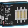 Mexen Vega 3x żarówka LED ściemnialna R7S, 12W, Neutralna - 4000K, 1550 lm - L125-R7S-1240-01x03