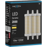 Mexen Vega 3x żarówka LED ściemnialna R7S, 18W, Ciepła - 3000K, 2000 lm - L125-R7S-1830-02x03