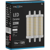 Mexen Vega 3x żarówka LED ściemnialna R7S, 18W, Neutralna - 4000K, 2200 lm - L125-R7S-1840-02x03