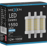 Mexen Vega 3x żarówka LED R7S, 12W, Zimna - 6500K, 1550 lm - L126-R7S-1265-01x03