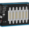 Mexen Vega 6x żarówka LED ściemnialna R7S, 7W, Neutralna - 4000K, 800 lm - L125-R7S-0740-01x06