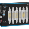 Mexen Vega 6x żarówka LED R7S, 7W, Zimna - 6500K, 850 lm - L126-R7S-0765-01x06
