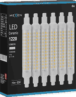 Mexen Vega 6x żarówka LED R7S, 10W, Neutralna - 4000K, 1220 lm - L126-R7S-1040-02x06