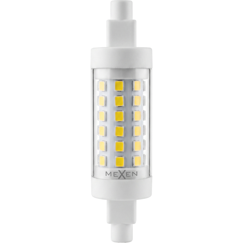 Mexen Vega 10x żarówka LED ściemnialna R7S, 7W, Zimna - 6500K, 800 lm - L125-R7S-0765-01x10