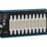 Mexen Vega 10x żarówka LED R7S, 7W, Neutralna - 4000K, 850 lm - L126-R7S-0740-01x10