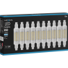 Mexen Vega 10x żarówka LED R7S, 7W, Zimna - 6500K, 850 lm - L126-R7S-0765-01x10