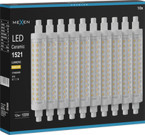Mexen Vega 10x żarówka LED R7S, 12W, Ciepła - 3000K, 1521 lm - L126-R7S-1230-02x10