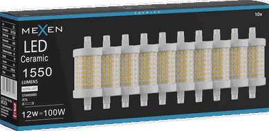 Mexen Vega 10x żarówka LED R7S, 12W, Neutralna - 4000K, 1550 lm - L126-R7S-1240-01x10