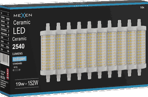 Mexen Vega 10x żarówka LED R7S, 19W, Zimna - 6500K, 2540 lm - L126-R7S-1965-02x10