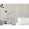 Mexen Strio 01 lamele ścienne ryflowane 280 x 14,5 cm (2szt), cream - S120-280-01-324