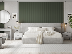 Mexen Strio 01 lamele ścienne ryflowane 280 x 14,5 cm (2szt), olive - S120-280-01-325