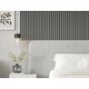 Mexen Strio 01 lamele ścienne ryflowane 280 x 14,5 cm (2szt), metal anthracite - S120-280-01-352