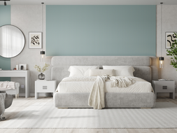 Mexen Strio 02 lamele ścienne ryflowane 280 x 14,5 cm (2szt), powder blue - S120-280-02-318