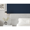 Mexen Strio 02 lamele ścienne ryflowane 280 x 14,5 cm (2szt), navy blue - S120-280-02-321