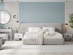 Mexen Strio 02 lamele ścienne ryflowane 280 x 14,5 cm (2szt), sky blue - S120-280-02-323