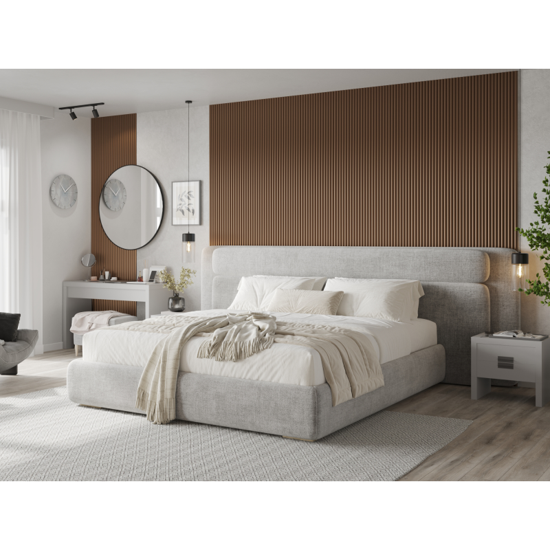 Mexen Strio 02 lamele ścienne ryflowane 280 x 14,5 cm (2szt), metal mocha - S120-280-02-355