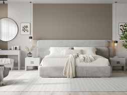 Mexen Strio 02 lamele ścienne ryflowane 280 x 14,5 cm (2szt), latte leather - S120-280-02-365