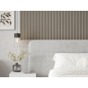 Mexen Strio 02 lamele ścienne ryflowane 280 x 14,5 cm (2szt), latte leather - S120-280-02-365