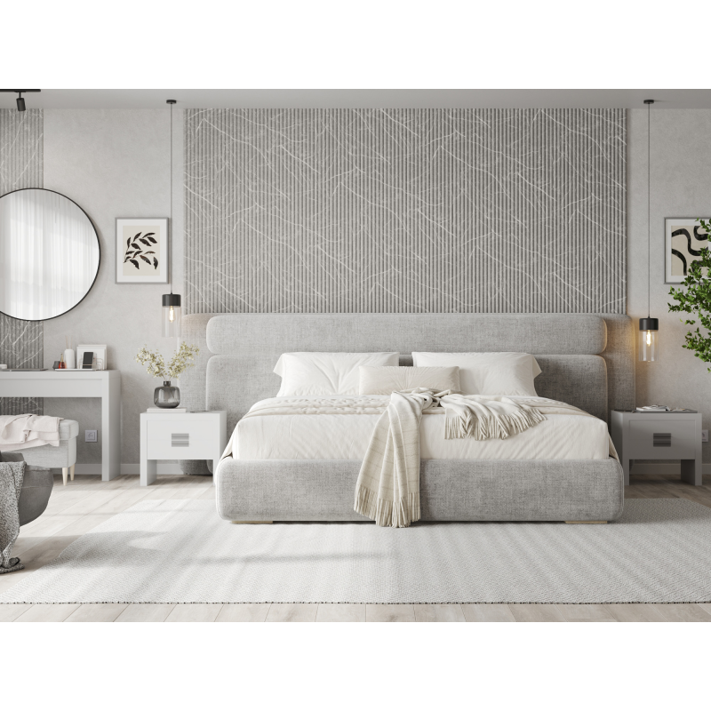 Mexen Strio 02 lamele ścienne ryflowane 280 x 14,5 cm (2szt), pietra grey - S120-280-02-391