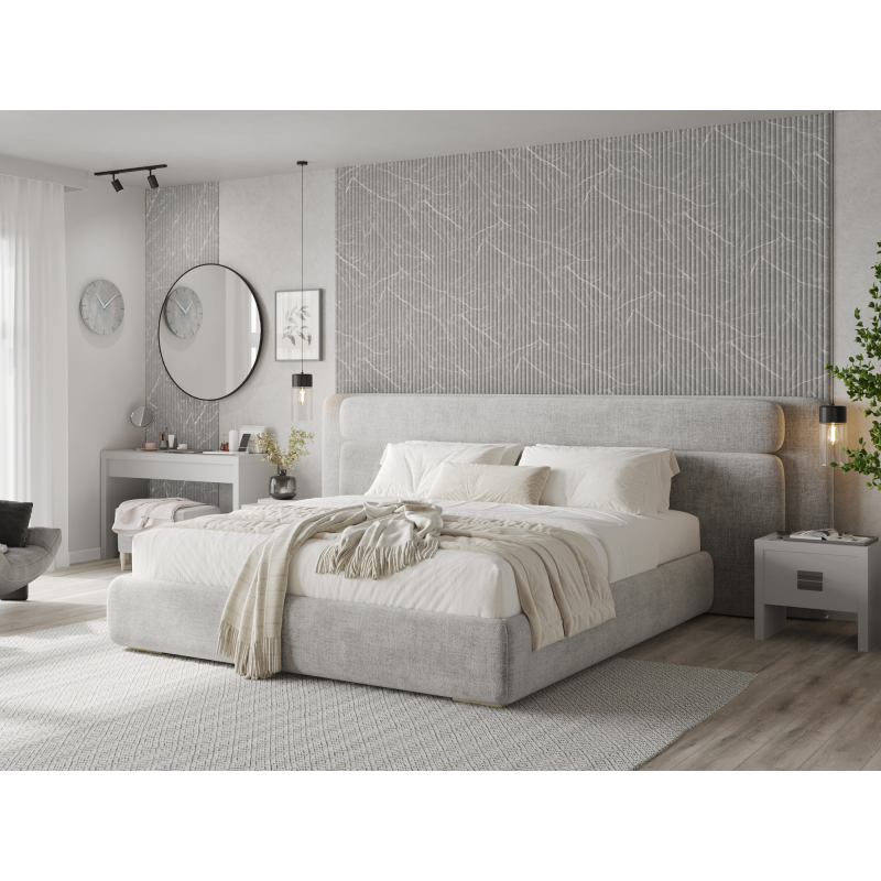 Mexen Strio 02 lamele ścienne ryflowane 280 x 14,5 cm (2szt), pietra grey - S120-280-02-391