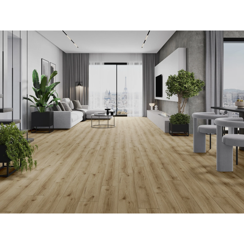 Mexen Sun Valley XL panele winylowe 1524 x 228 mm SPC 6,5 mm, podkład IXPE 1,5 mm, 4 V-Fuga, Dąb - F1006-1524-228-505-4V1-01