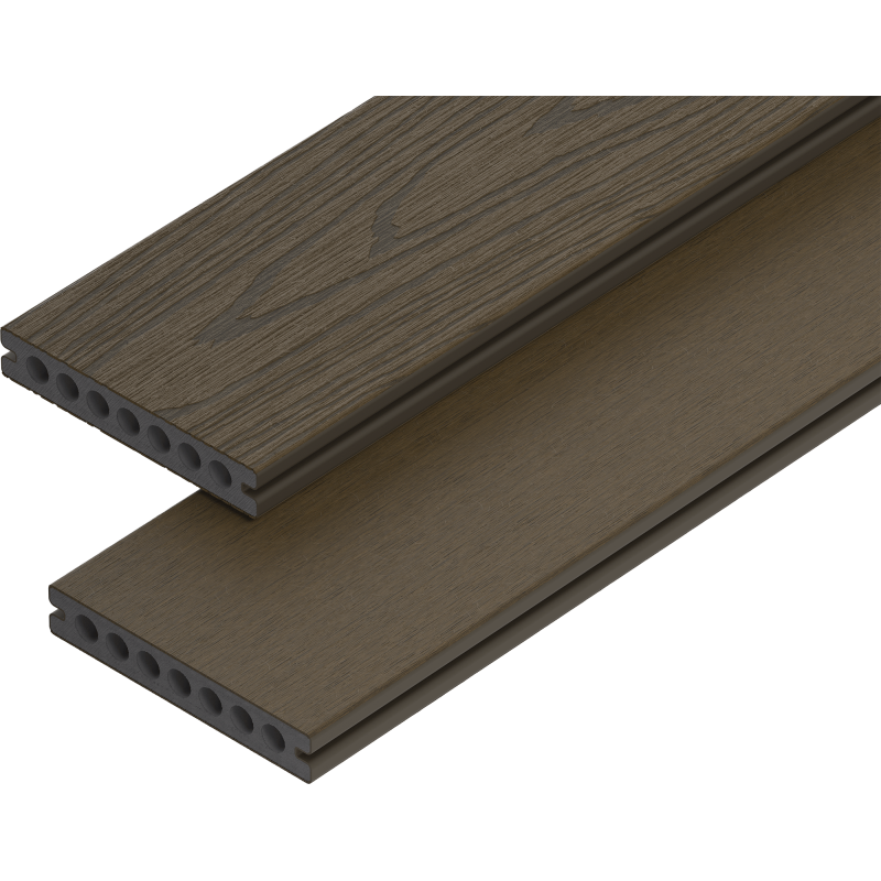 Mexen Terrio Premium deska tarasowa kompozytowa 300 x 14,5 x 2,3 cm, dark brown - C2002-300-06