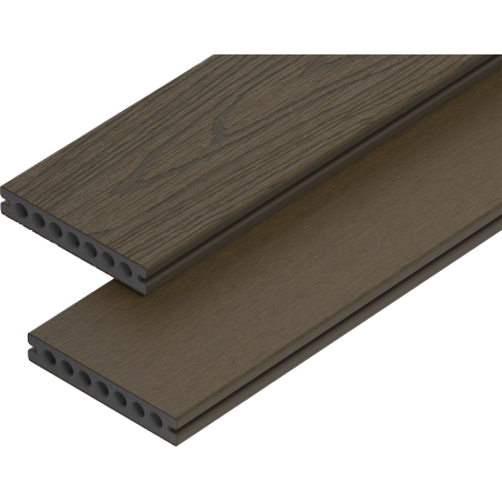 Mexen Terrio Premium deska tarasowa kompozytowa 300 x 14,5 x 2,3 cm, dark brown - C2002-300-06