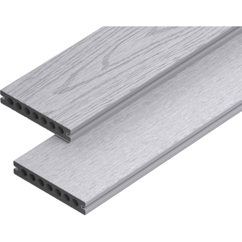 Mexen Terrio Premium deska tarasowa kompozytowa 300 x 14,5 x 2,3 cm, smoke white - C2002-300-14