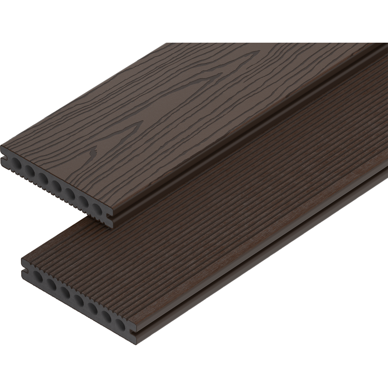 Mexen Terrio Premium Riff deska tarasowa kompozytowa 300 x 14,5 x 2,3 cm, light walnut - C2003-300-09