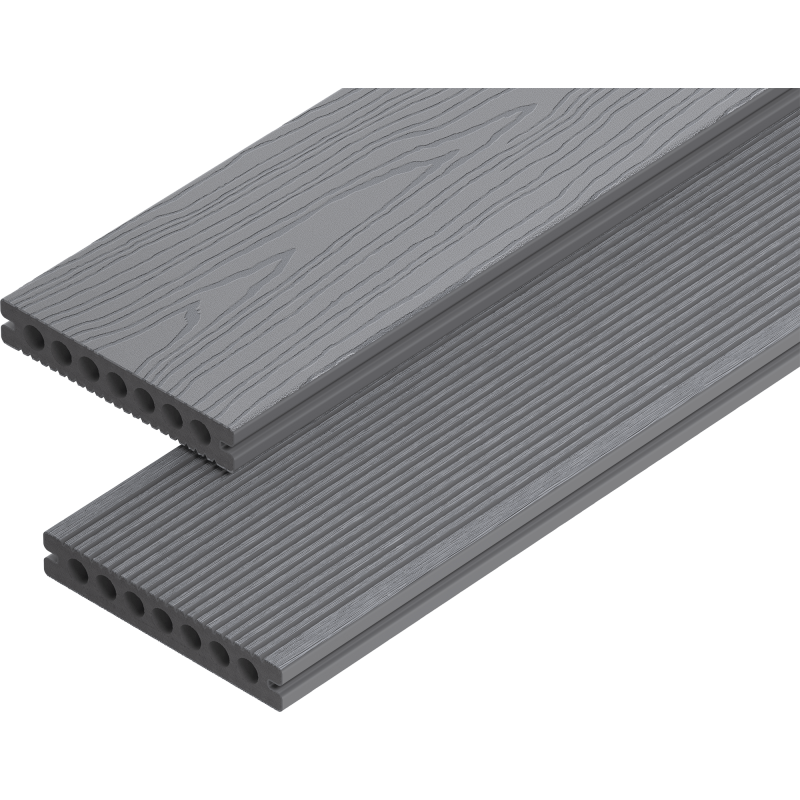 Mexen Terrio Premium Riff próbka deski tarasowej kompozytowej, light grey - C2003-08-S