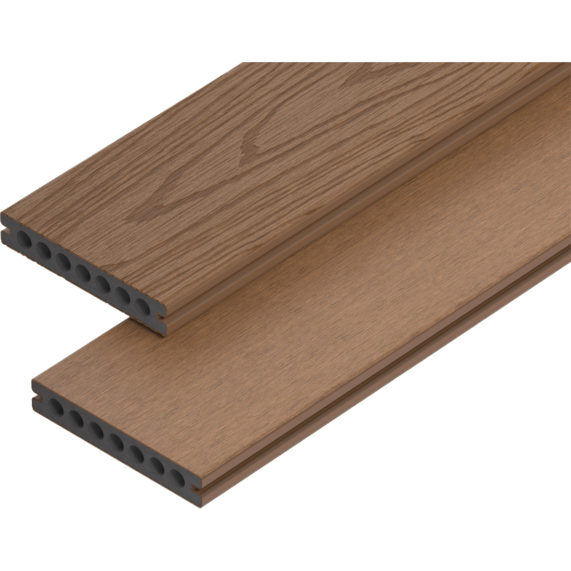 Mexen Terrio Premium próbka deski tarasowej kompozytowej, teak ht - C2002-11-S