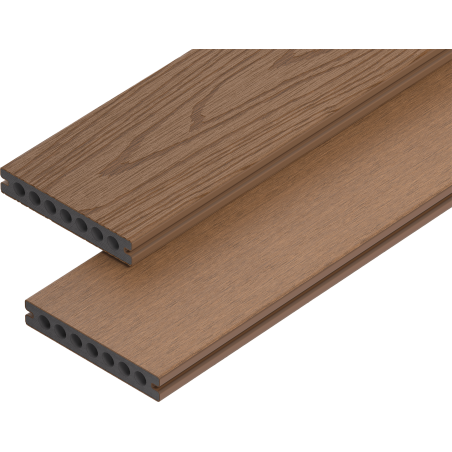 Mexen Terrio Premium próbka deski tarasowej kompozytowej, teak ht - C2002-11-S