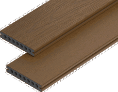 Mexen Terrio Premium deska tarasowa kompozytowa 300 x 14,5 x 2,3 cm, teak - C2002-300-16