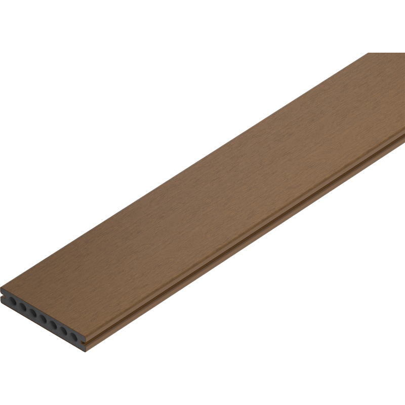 Mexen Terrio Premium próbka deski tarasowej kompozytowej, teak - C2002-16-S