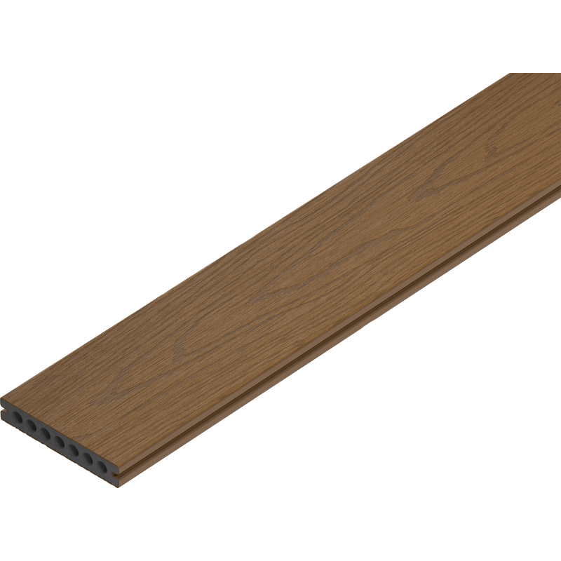Mexen Terrio Premium próbka deski tarasowej kompozytowej, teak - C2002-16-S