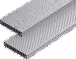 Mexen Terrio Premium Riff deska tarasowa kompozytowa 300 x 14,5 x 2,3 cm, smoke white - C2003-300-14