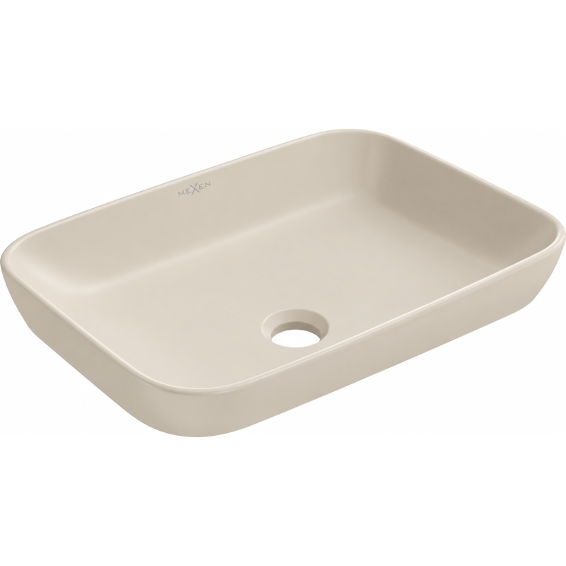 Mexen Nina umywalka wpuszczana w blat 51 x 33 cm, kaszmir mat - 21665132