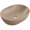 Mexen Viki umywalka nablatowa 48 x 35 cm, cappuccino mat - 21054864