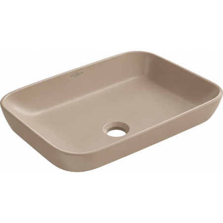 Mexen Nina umywalka wpuszczana w blat 51 x 33 cm, cappuccino mat - 21665164